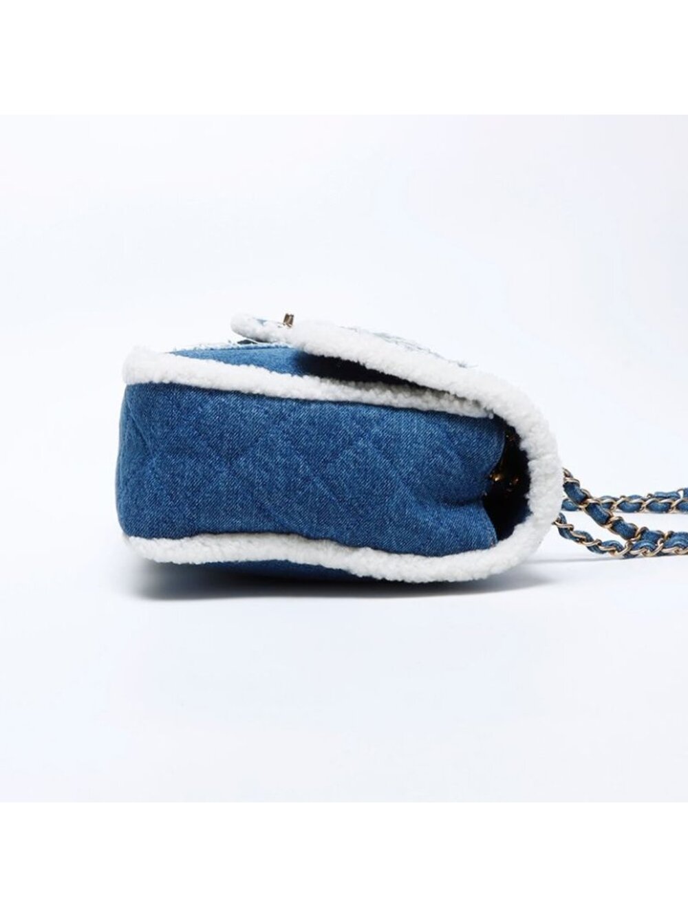 Chanel Shoulder Bag Denim Mouton Egypt - Picture 4 of 10